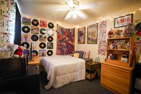 Jones Hall bedroom