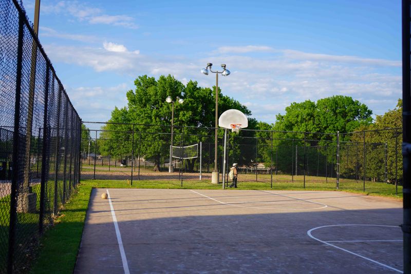 Morrison Neighborhood Basketball court