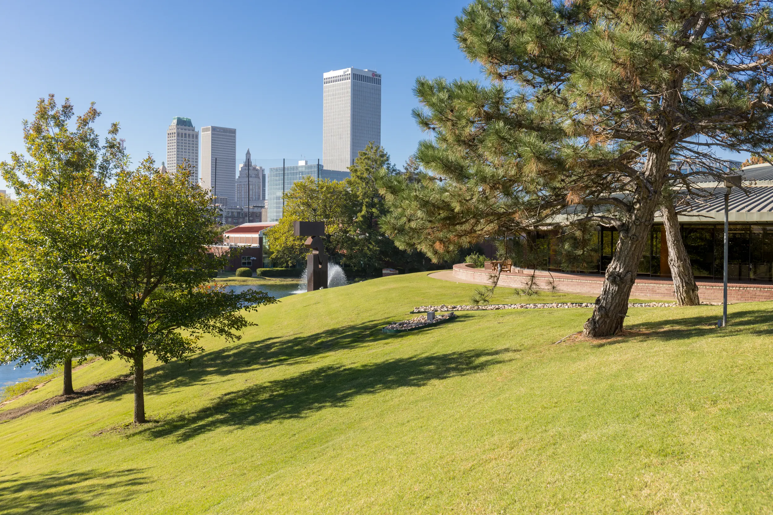 Tulsa Skyline from afar.