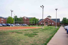 Griffith Community Center volleyball court