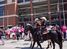 Horseback Riders at Special Olympics Opening